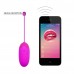 PRETTY LOVE ABNER Вибромассажер-яичко, управление от смартфона или через Bluetooth, перезаряжаемое,12 функций