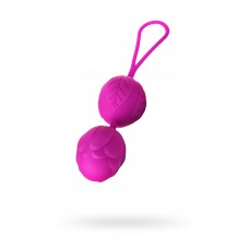 Вагинальные шарики Eromantica Blossom, Силикон, Фиолетовый, Ø 3,5  см