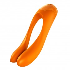 Candy Cane Универсальный пальчиковый вибратор для эрогенных зон, оранжевый