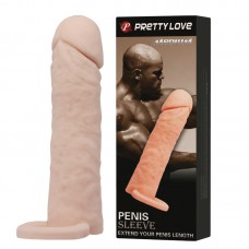 PrettyLove Penis sleeve насадка на фаллос, закрытая удлинитель