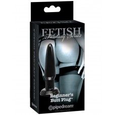 Анальный плаг небольшого размера Fetish Fantasy Series Limited Edition Beginner's Butt Plug - Black