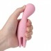 Розовый универсальный Вибростимулятор с игривыми подвижными тентаклями SVAKOM Nymph Soft Moving Finger Vibrator  