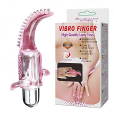 Вибромассажер стимулятор клитора на пальцы Vibro Finger