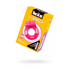 Виброкольцо LUXE VIBRO Ужас Альпиниста + презерватив, 1 шт, 18 см
