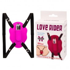 Стимулятор клитора на ремешках с вибрацией Love Rider